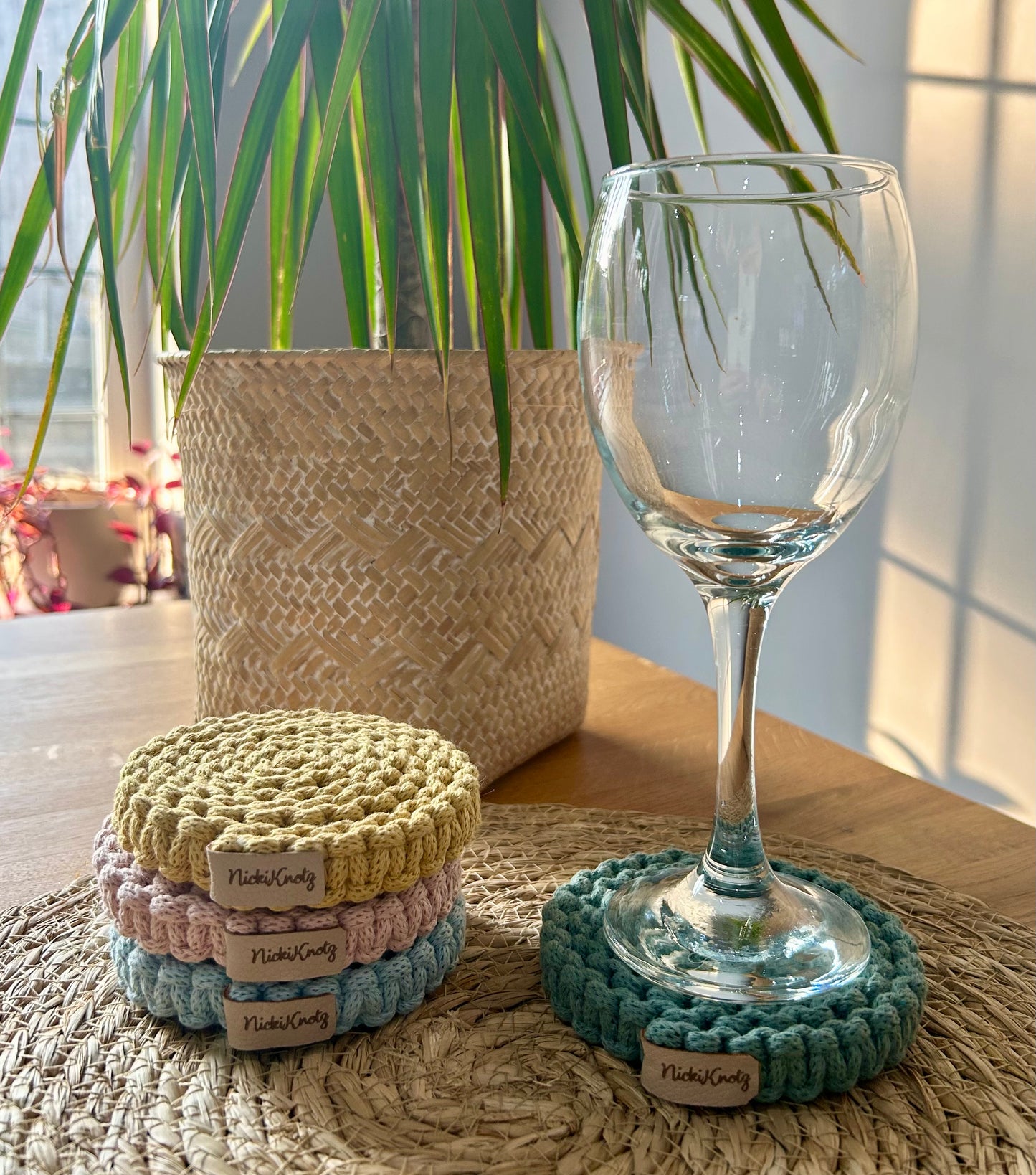 Macrame Chunky Coasters