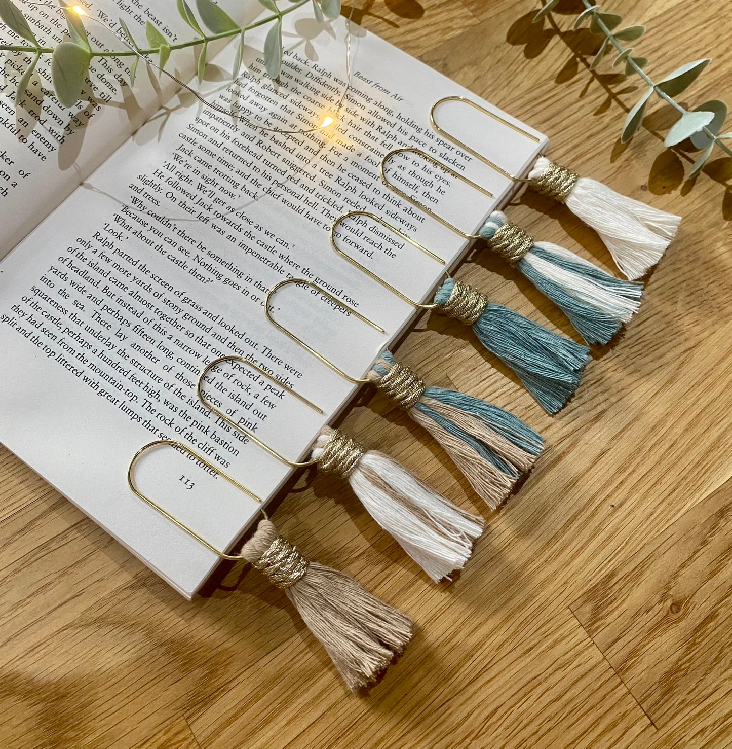 Tassel Paperclip Bookmark