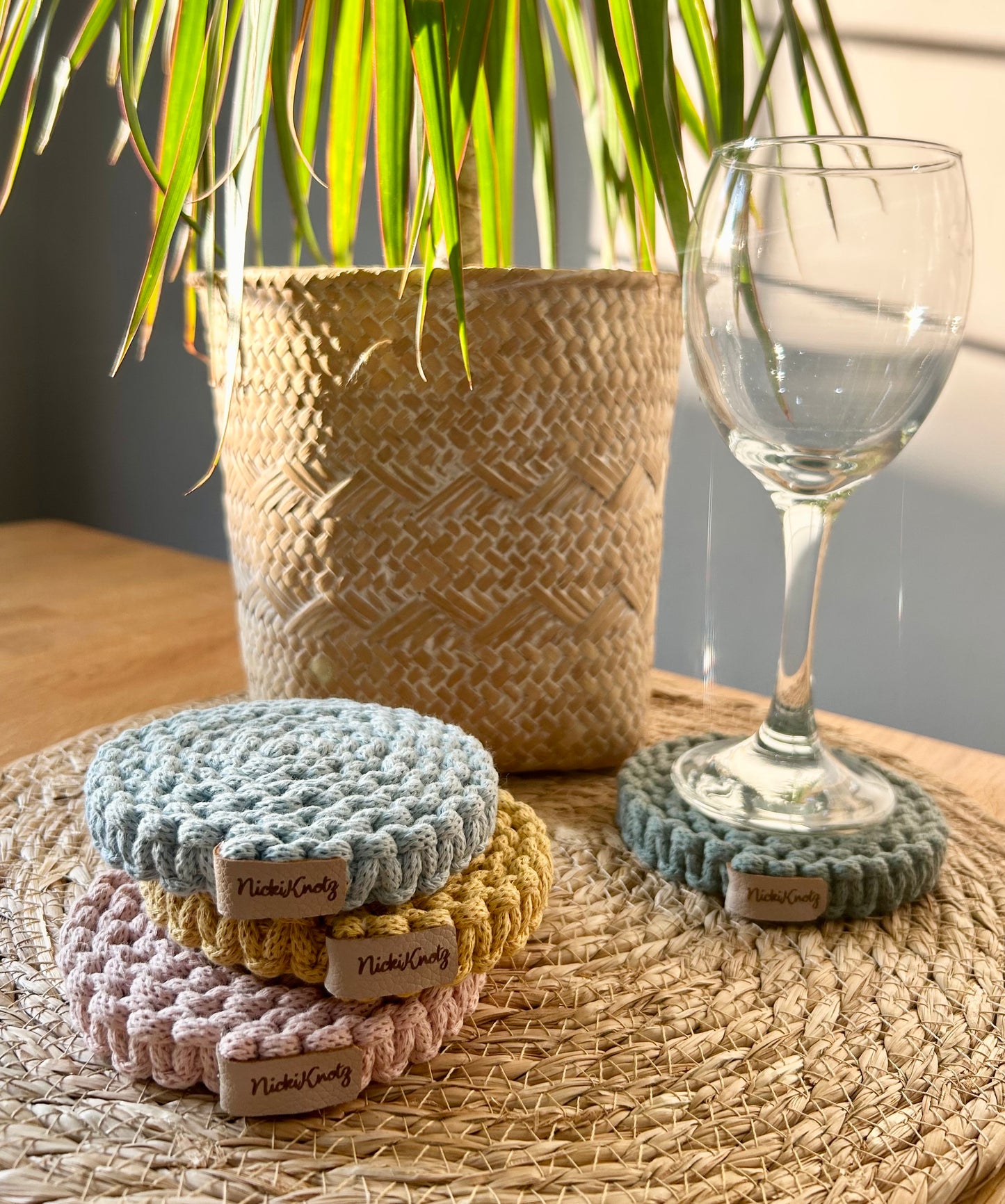 Macrame Chunky Coasters