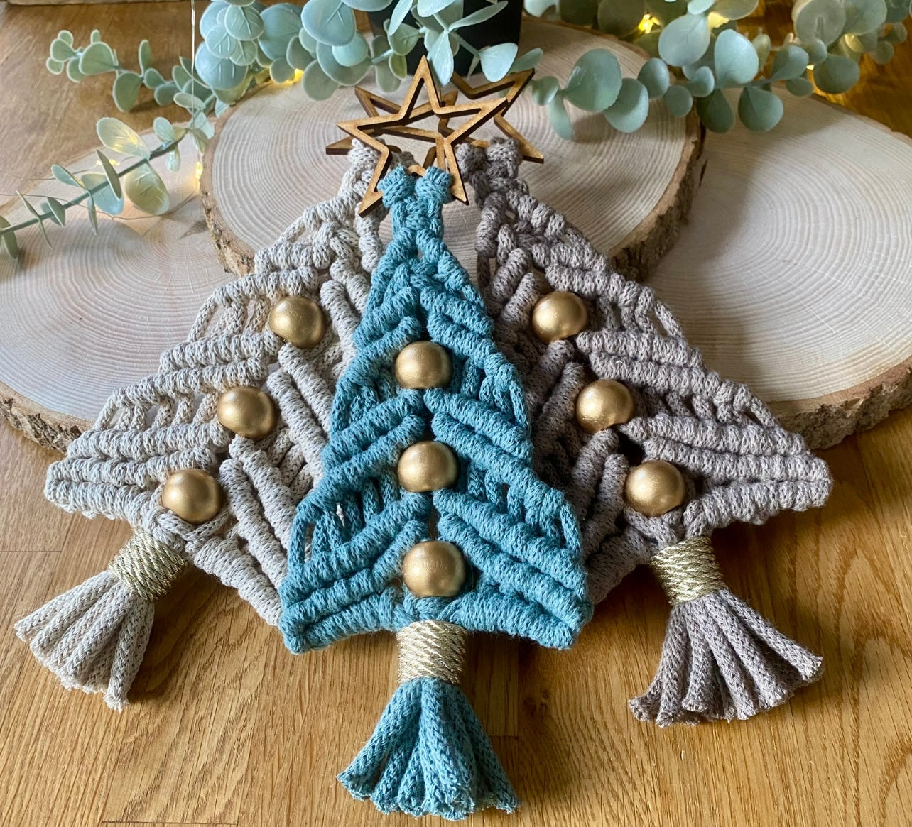 Macrame Christmas Tree Decoration