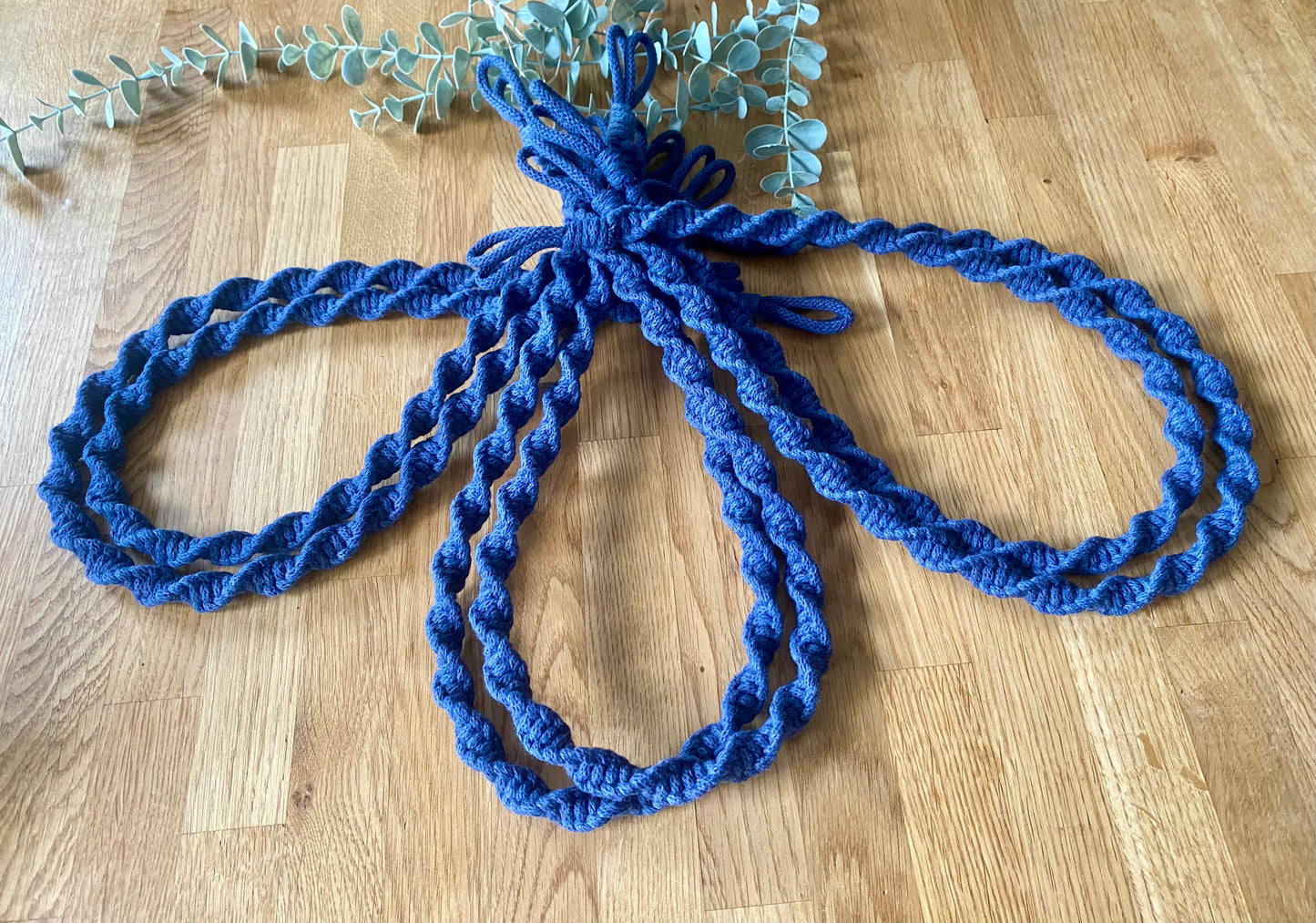 Macrame Twist Curtain Tiebacks