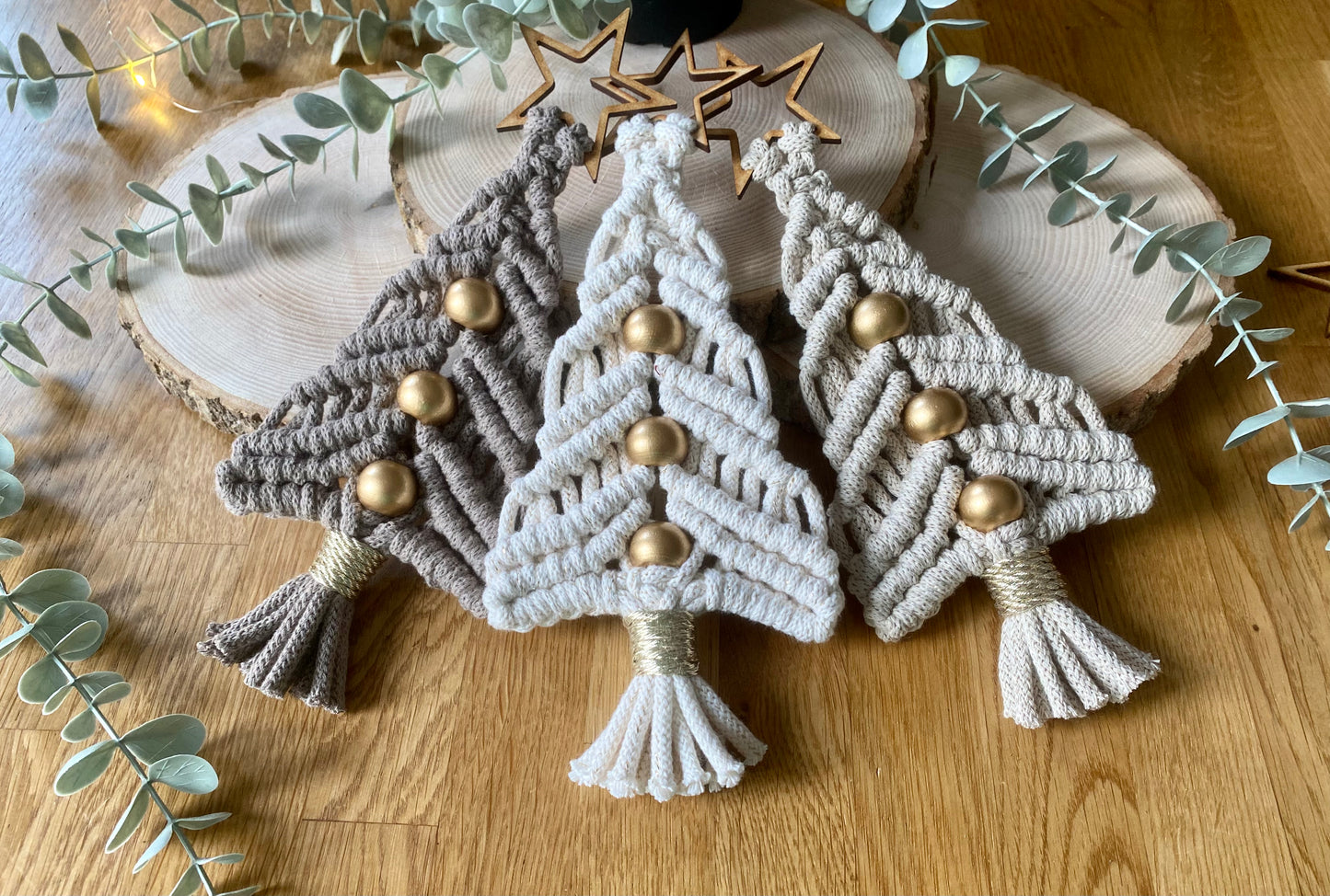 Macrame Christmas Tree Decoration