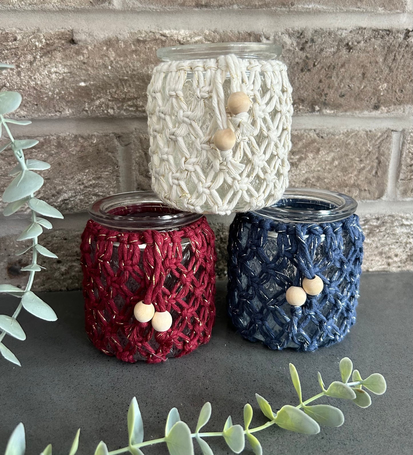 Macrame Tealight Holder