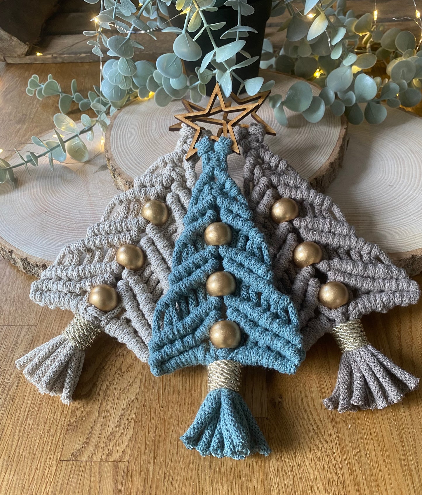 Macrame Christmas Tree Decoration