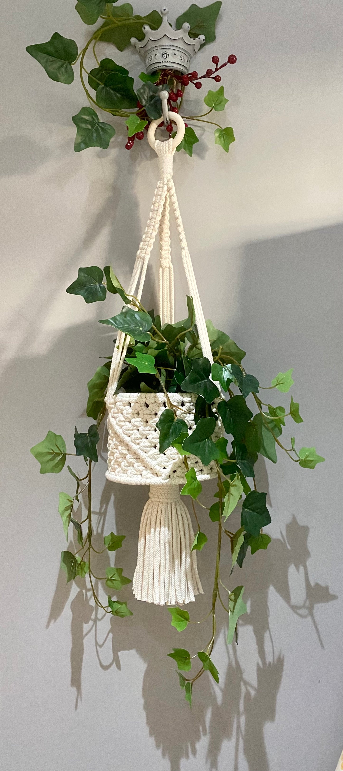 Macrame Hanging Basket