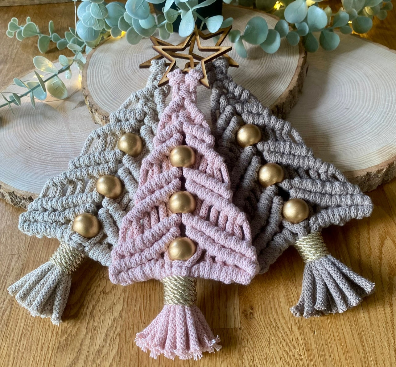 Macrame Christmas Tree Decoration