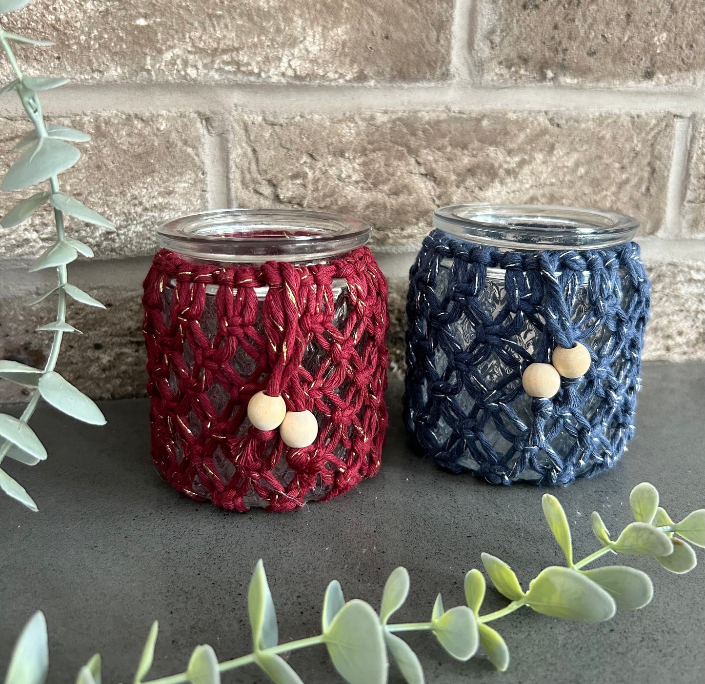 Macrame Tealight Holder