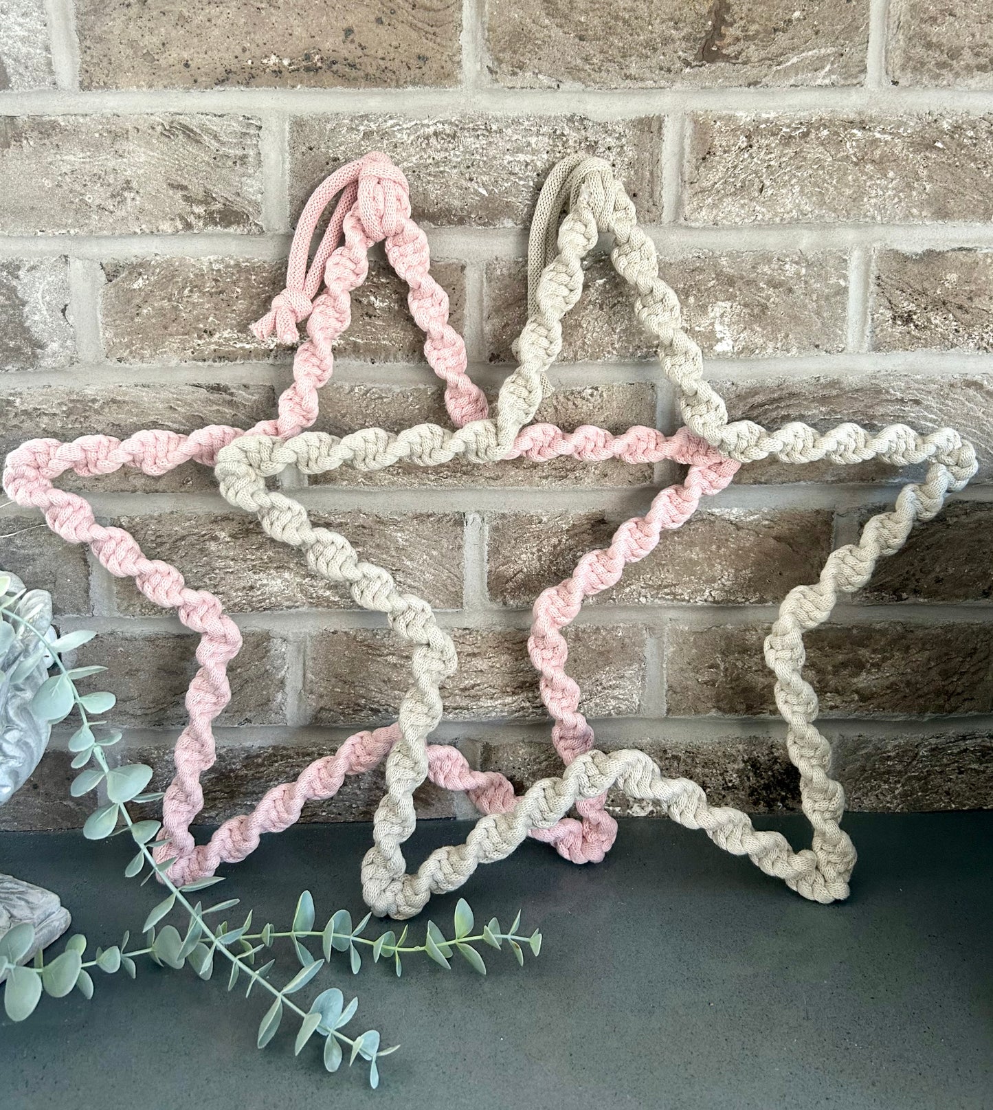 Macrame Jumbo Twist Star