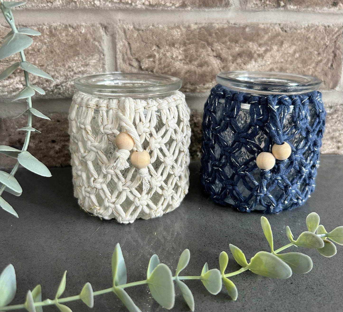 Macrame Tealight Holder