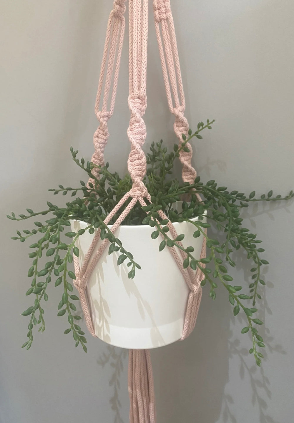 Macrame Twist Plant Hanger