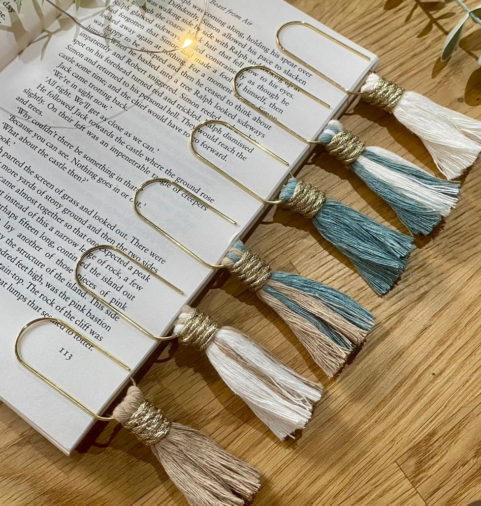Tassel Paperclip Bookmark