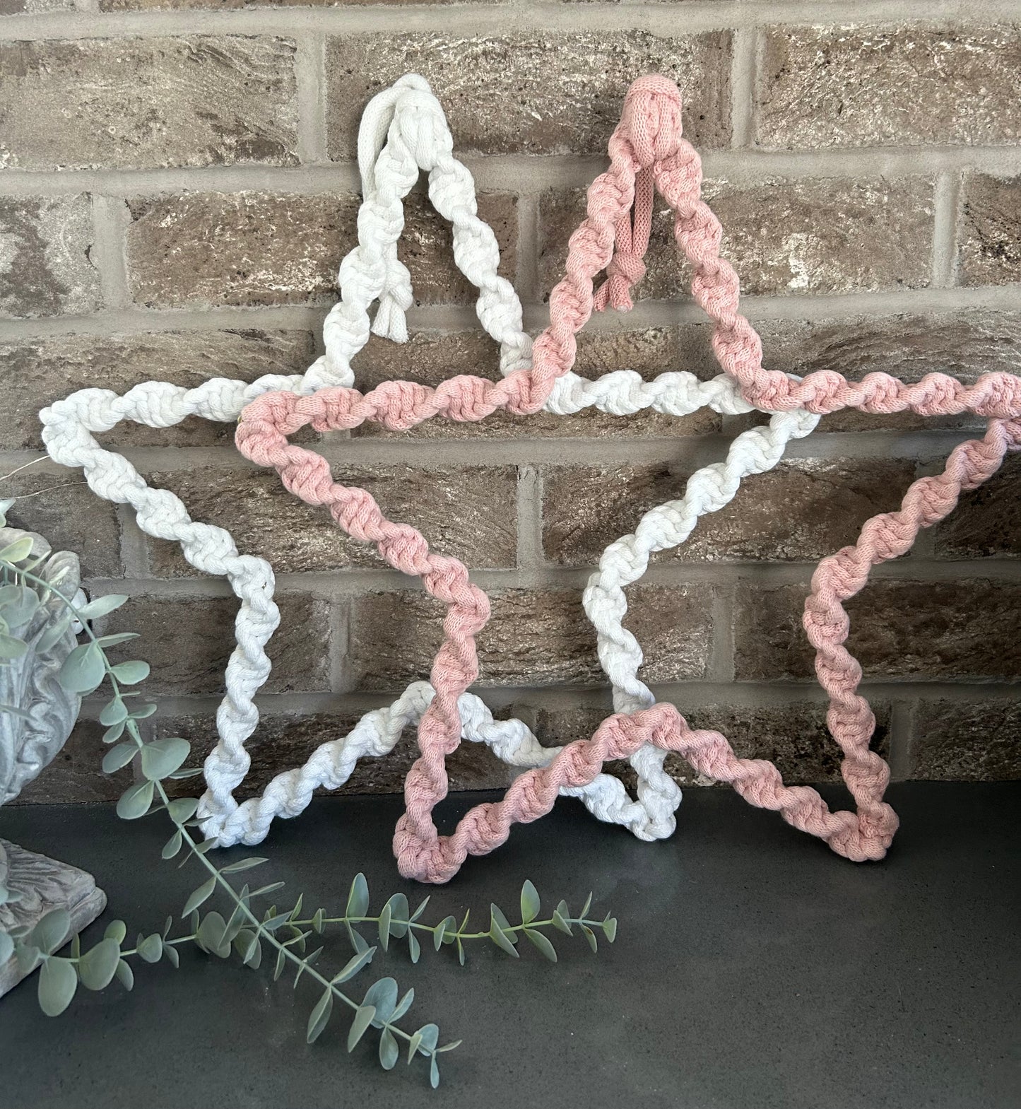 Macrame Jumbo Twist Star