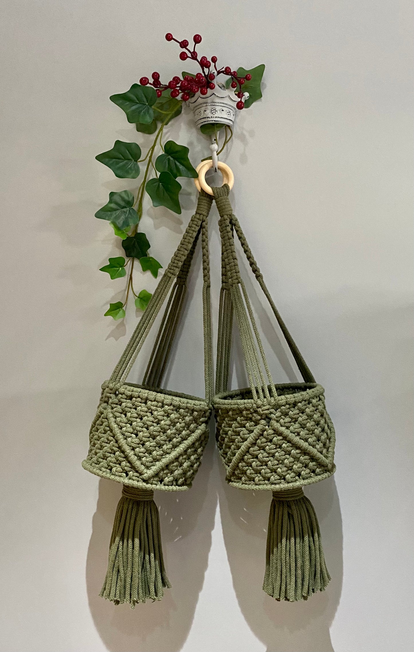 Macrame Hanging Basket