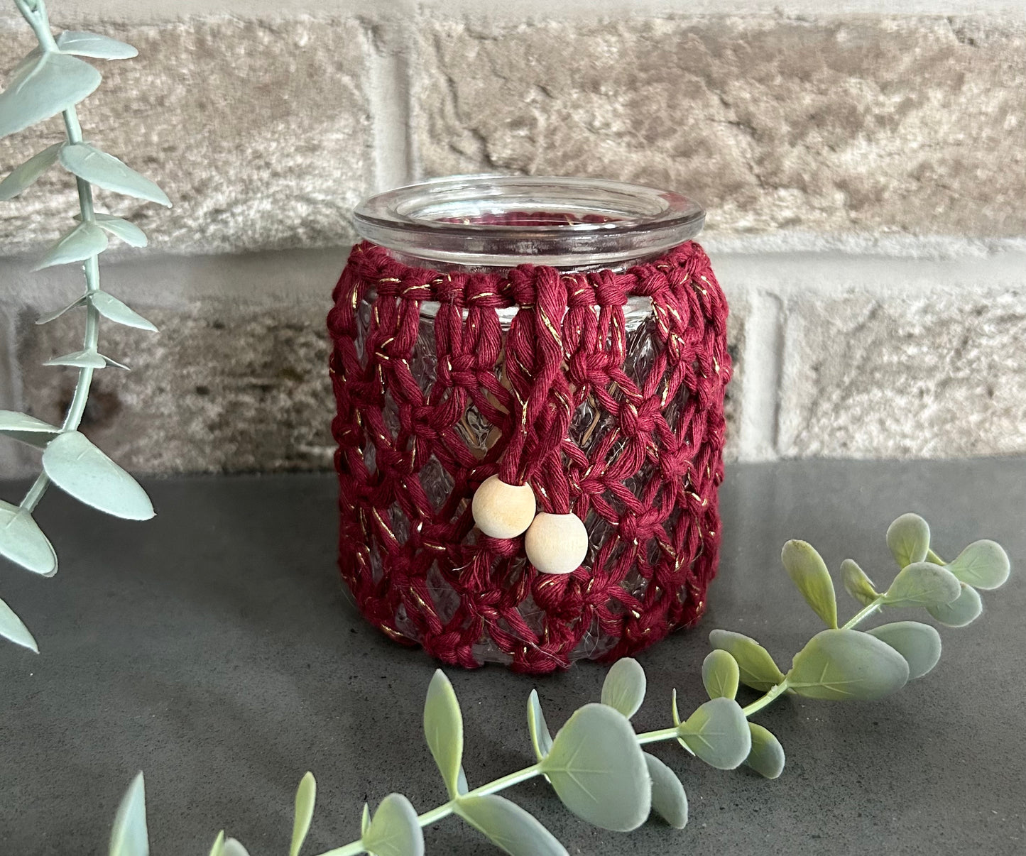 Macrame Tealight Holder