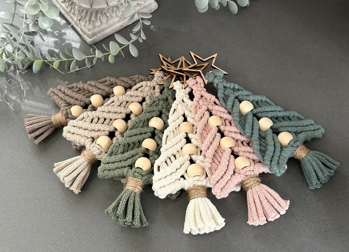 Macrame Christmas Tree Decoration