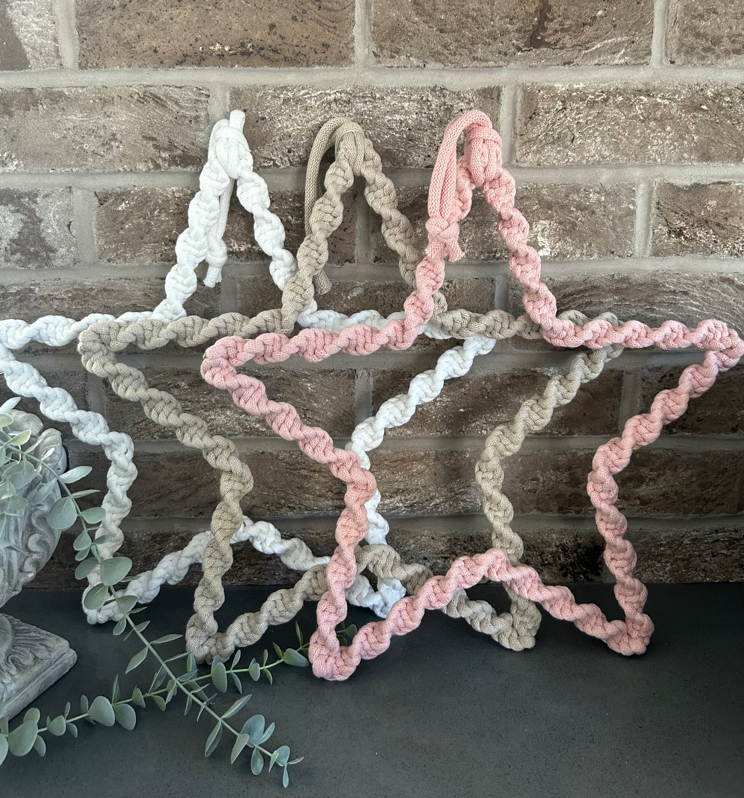 Macrame Jumbo Twist Star