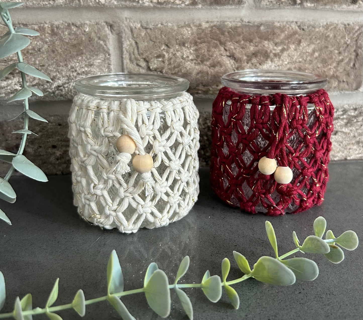 Macrame Tealight Holder