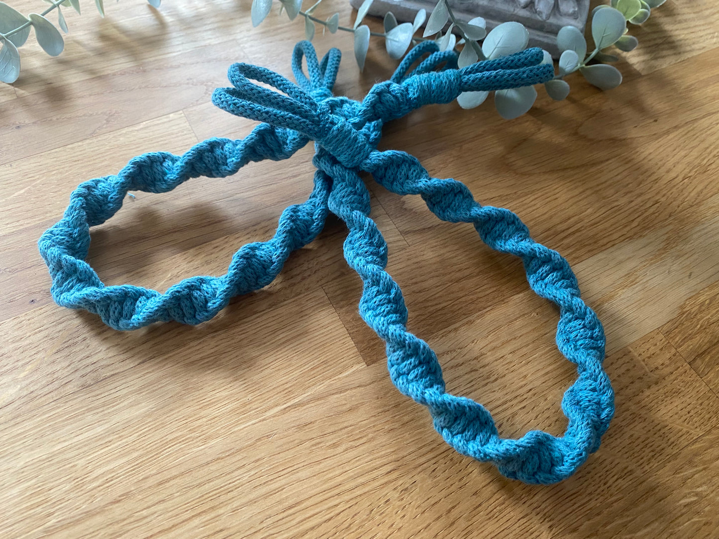 Macrame Twist Curtain Tiebacks