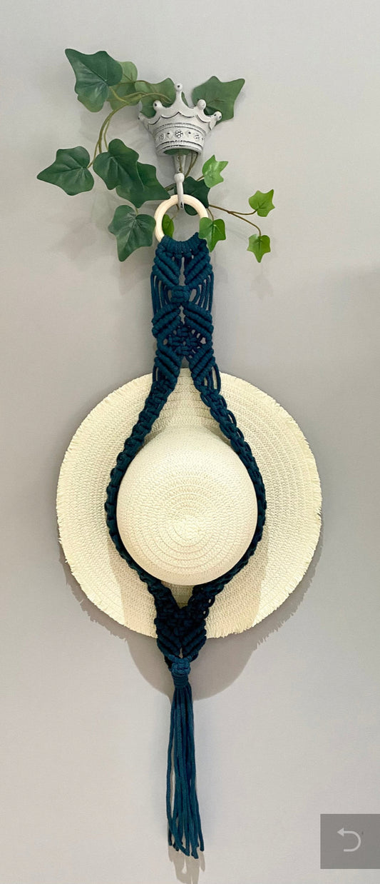 Macrame Hat Hangers